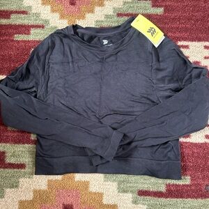 NWT All in Motion Black Activewear Top